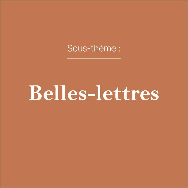 Belles-lettres