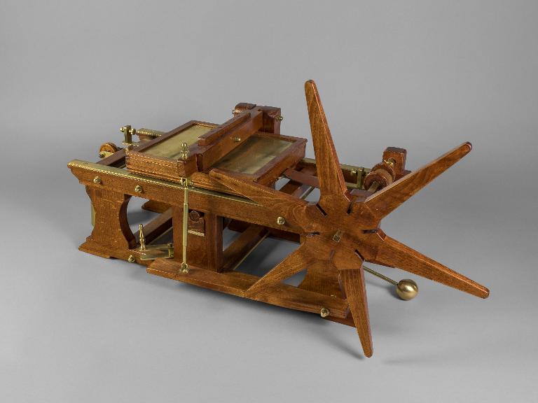 presse lithographique d'Aloïs Senefelder