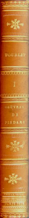 Traduction complète des odes de Pindare en regard du texte grec
