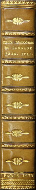 Deux dialogues du nouveau langage françois