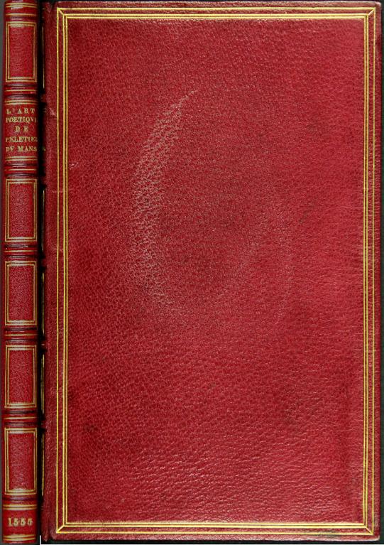 L'art poétique de Jaques Peletier du Mans