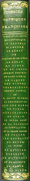 Poésies gothiques françaises