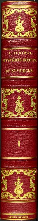 Mystères inédits du quinzième siècle