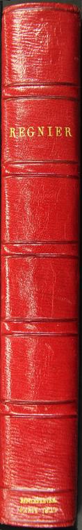 Œuvres complètes de Régnier