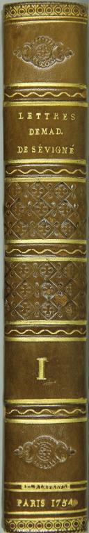 Recueil des lettres de Madame la marquise de Sévigné