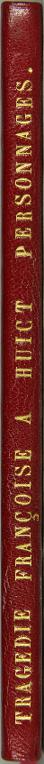 Tragédie française à huict personnages