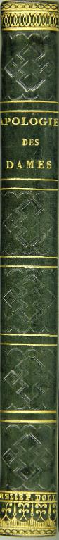 Apologie des dames appuyée sur l'histoire