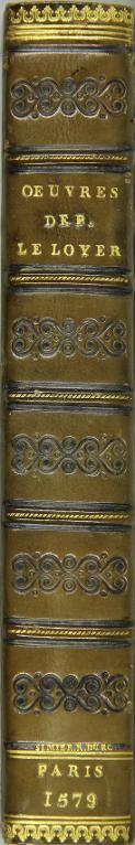 Les œuvres et mélanges poétiques de Pierre Le Loyer