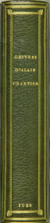 Les œuvres de feu maître Alain Chartier