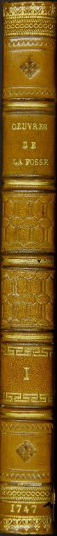 Les œuvres de Monsieur de La Fosse