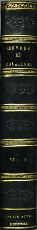 Œuvres de Colardeau