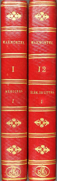 Œuvres complètes de Marmontel de l'Académie française