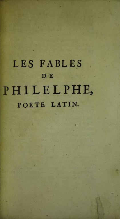 Les fables d'Esope phrygien avec celles de Philelphe