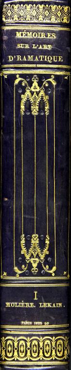 Collection des mémoires sur l'art dramatique