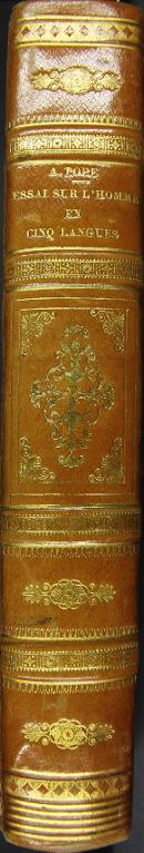 Essai sur l'homme (en 5 langues)