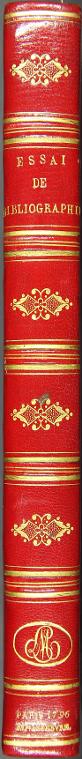 Essai portatif de bibliographie