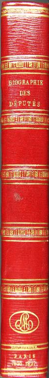 Recueil factice : Biographie pittoresque des députés