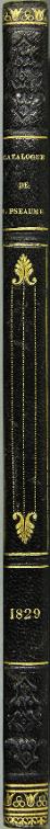 Catalogue des livres de la bibliothèque de feu M. Pseaume