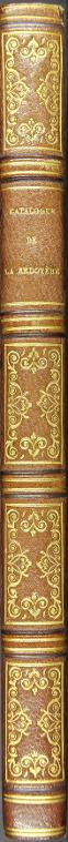 Catalogue des livres rares et précieux de la bibliothèque de M. le comte de La Bédoyère