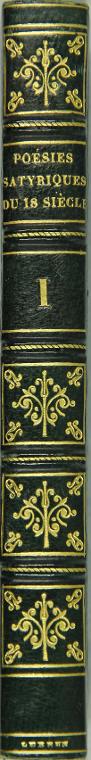Poésies satiriques du XVIIIème siècle