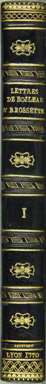 Lettres familières de Messieurs Boileau Despréaux et Brossette
