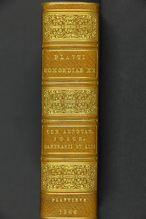 Plauti comoediae viginti, olim a Joachimo Camerario emendata