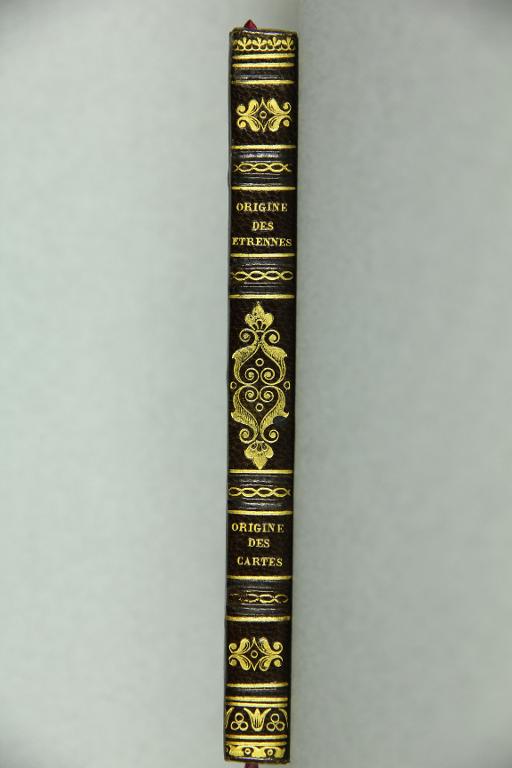 De l'origine des étrennes. Origine des cartes à jouer