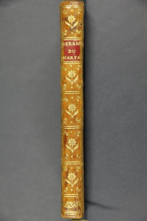 Coup d'œil anglois sur les cérémonies du mariage