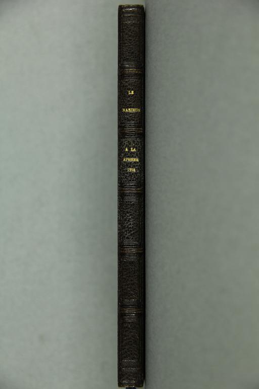 Le rasibus ou le procez fait à la barbe des capucins. Pièce satyrique par un moine défroqué