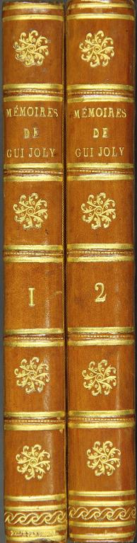 Mémoires de Gui Joly, conseiller au Châtelet