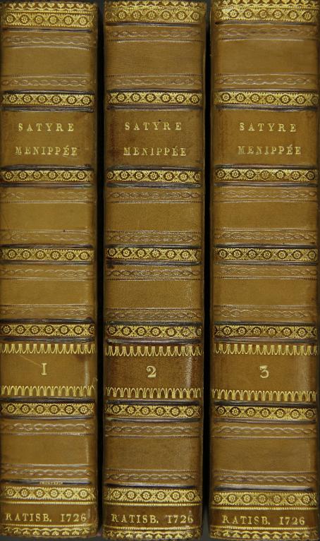 Satyre Ménippée, de la vertu du Catholicon d'Espagne