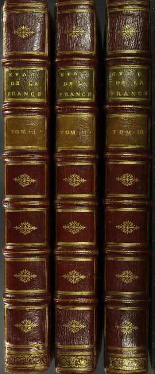 Etat de la France contenant XIV lettres sur les anciens Parlements