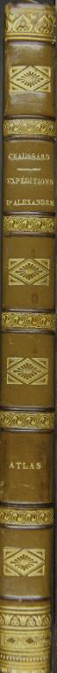 Histoire des expéditions d'Alexandre. Atlas