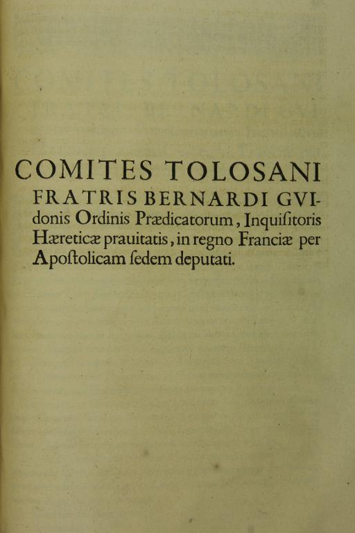 Histoire des comtes de Tolose