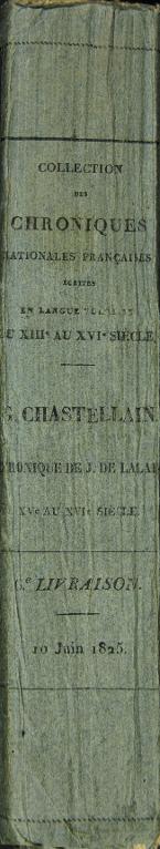 Collection des chroniques françaises du XIIIe au XVIe siècle