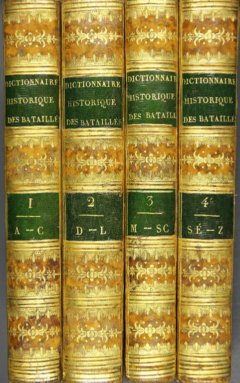 Dictionnaire historique des batailles pendant la Révolution française