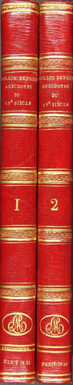 Anecdotes du XIXe siècle