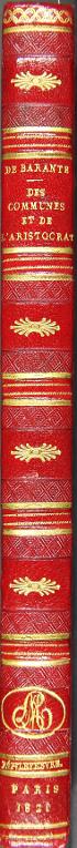 Des communes et de l'aristocratie
