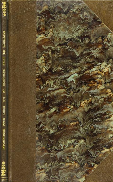 Inscriptions sur la mort de Louis XVI