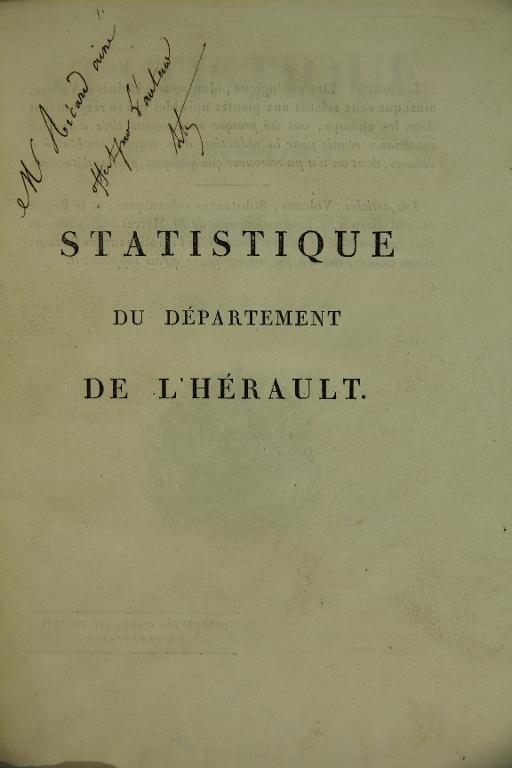 Statistiques du département de l'Hérault