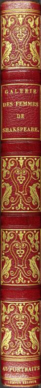 Galerie des femmes de Shakespeare. Collection de 45 portraits gravés
