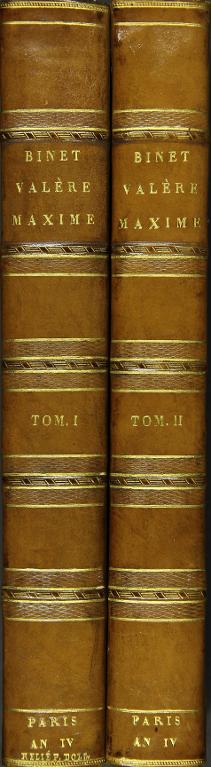 Œuvres de Valère Maxime