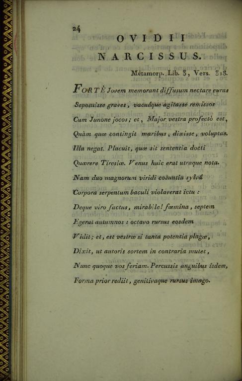 Narcisse dans l'île de Vénus