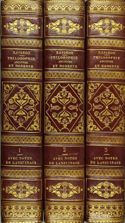 Philosophie ancienne et moderne