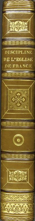 La discipline de l'Eglise de France
