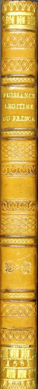 De la puissance légitime du prince