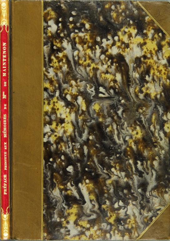 Préface des mémoires de Madame de Maintenon