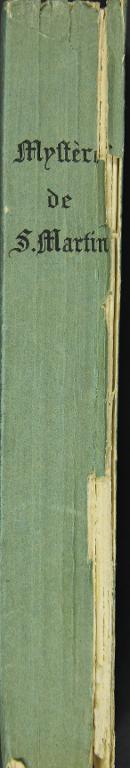 Le mystère de la vie et hystoire de monseigneur sainct Martin