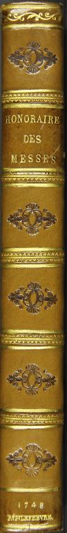 Dissertation sur l'honoraire des messes