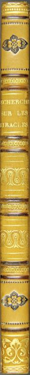 Recherches sur les miracles